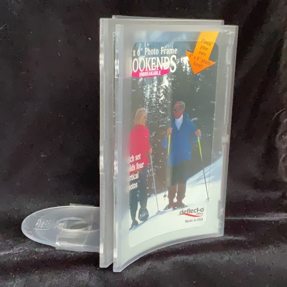 🆕 New Bookends Photo Frame 4 X 6 - Picture 5 of 5